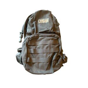 CamelBak Maximum Gear Hydration Backpack  Reservoir Tactical Design Black Nylon